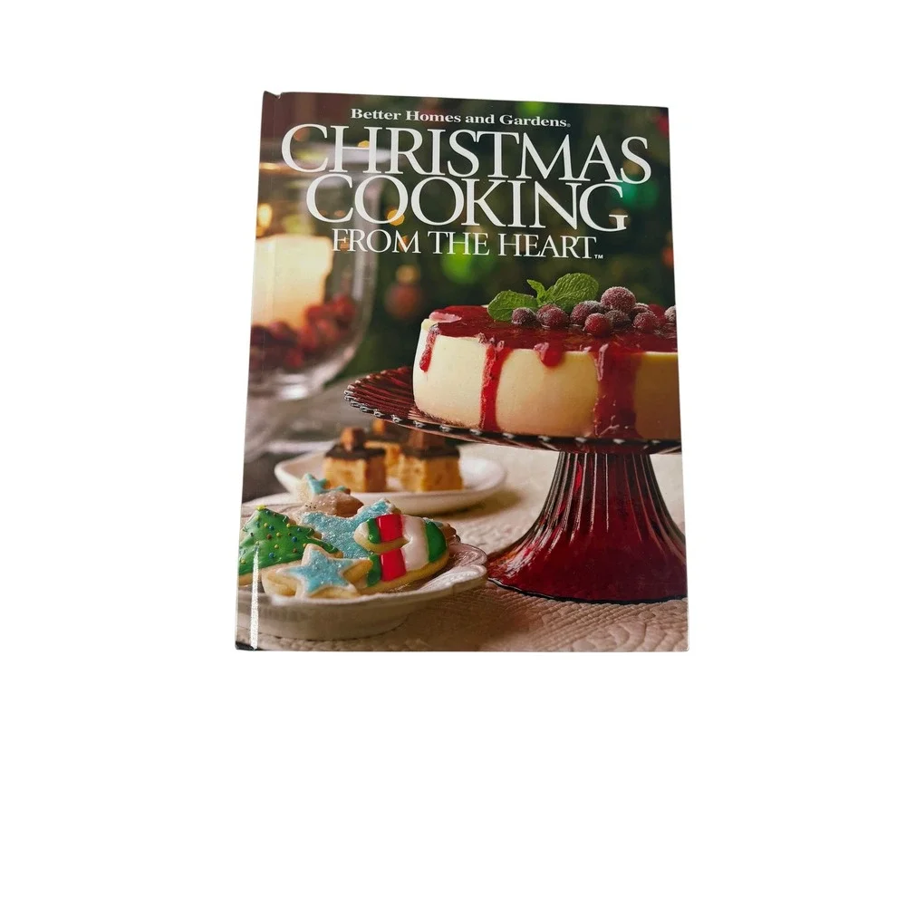 Better Homes and Gardens Christmas Cooking From The Heart Vol 6 Green Excellent